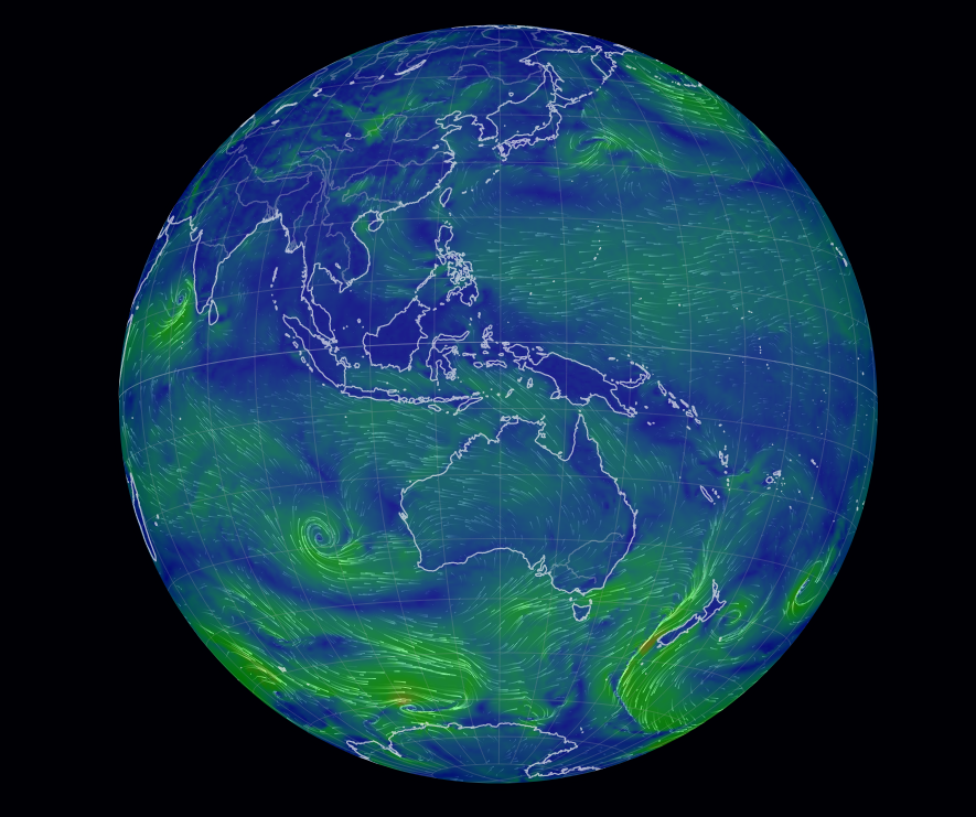 Weather map